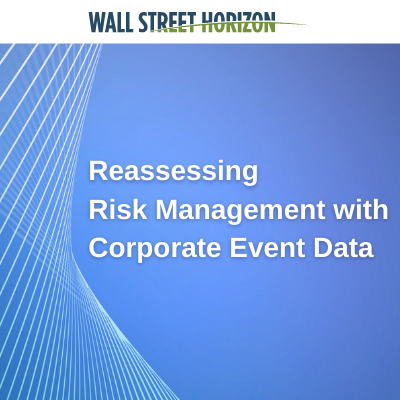 Reassessing Risk Management with Corporate Event Data thumbnail